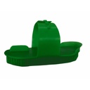Almohaza Plástica Con Agarrador Ajustable Verde