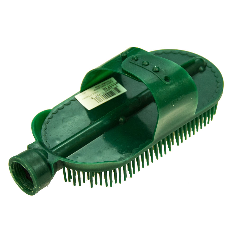 Almohaza Plástica Con Entrada Para Manguera Verde