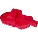 Almohaza Plástica Con Entrada Para Manguera Rojo
