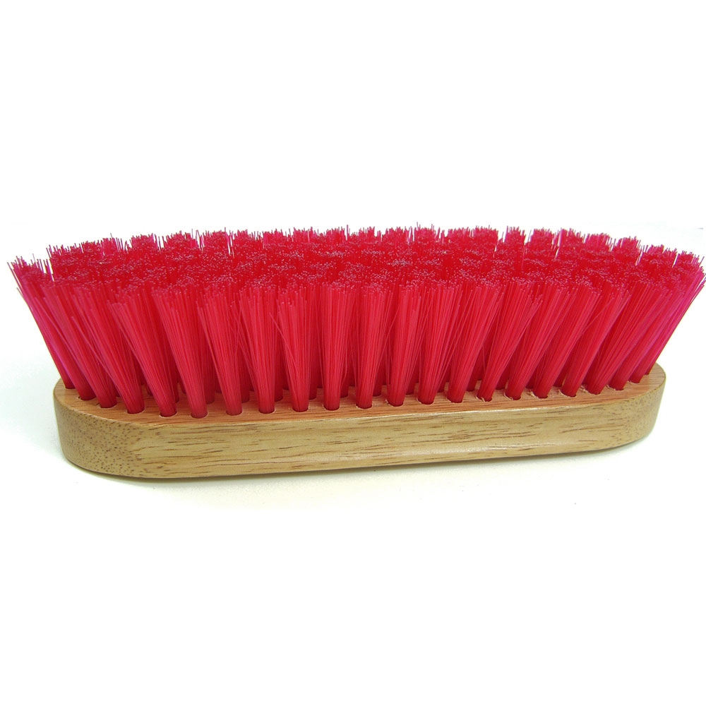 Cepillo Bedford Con Mango de Madera de 9&quot; x 2 1/2&quot; Rojo