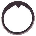 Media Campana de Hule con Hebilla Color Negro Talla L