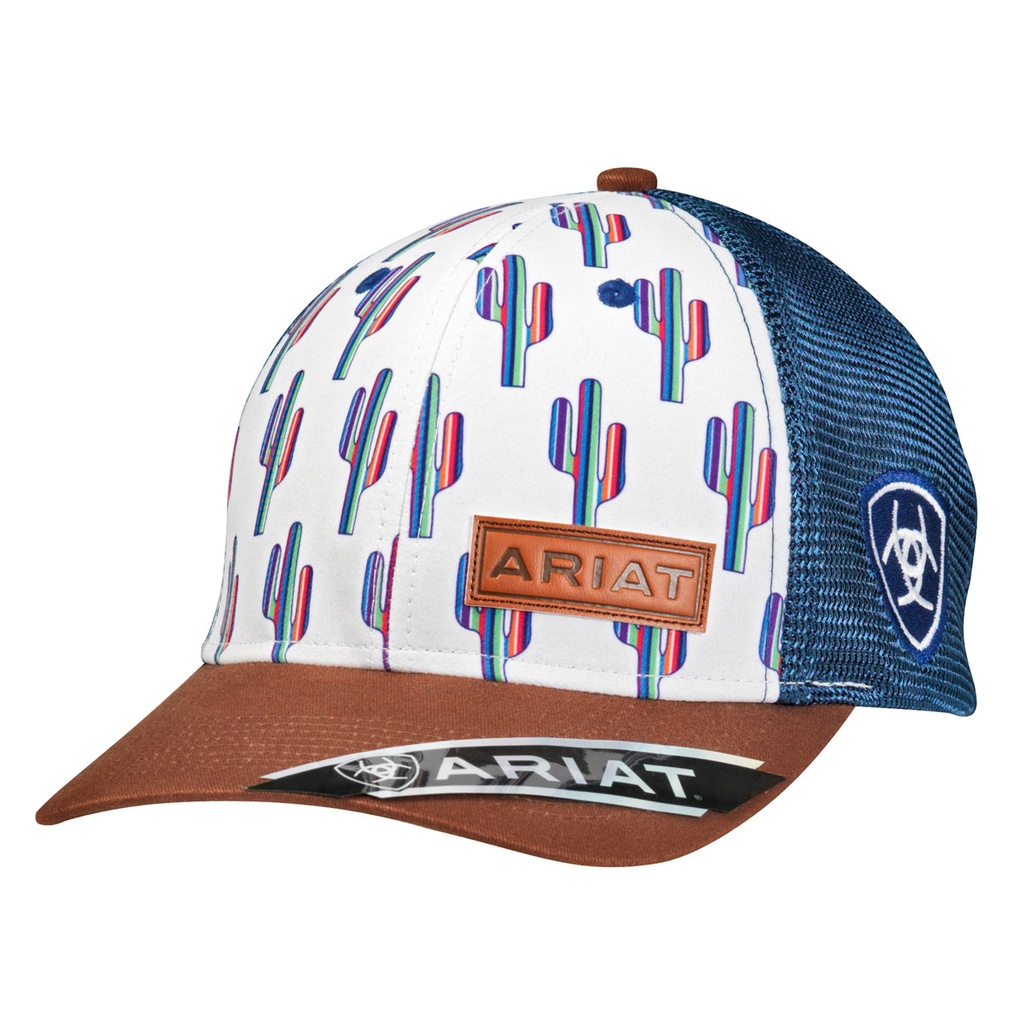 Gorra Ariat SB Multi con Diseño de Cactus Multicolor Talla Dama