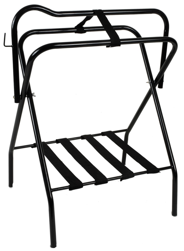 Burro Plegable Para Monturas Color Negro