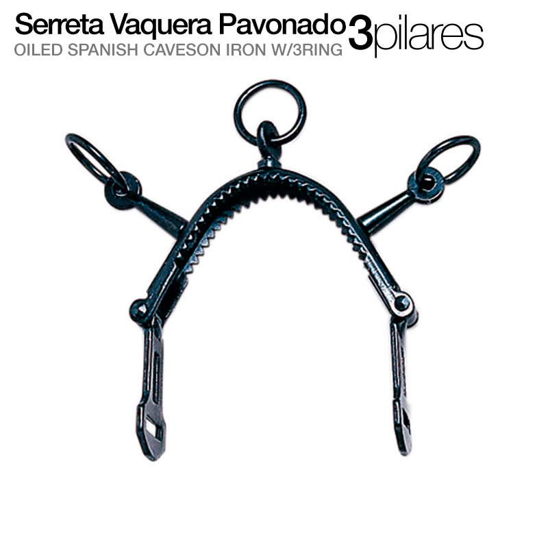 Serreta Vaquera 3 Pilares Pavonada