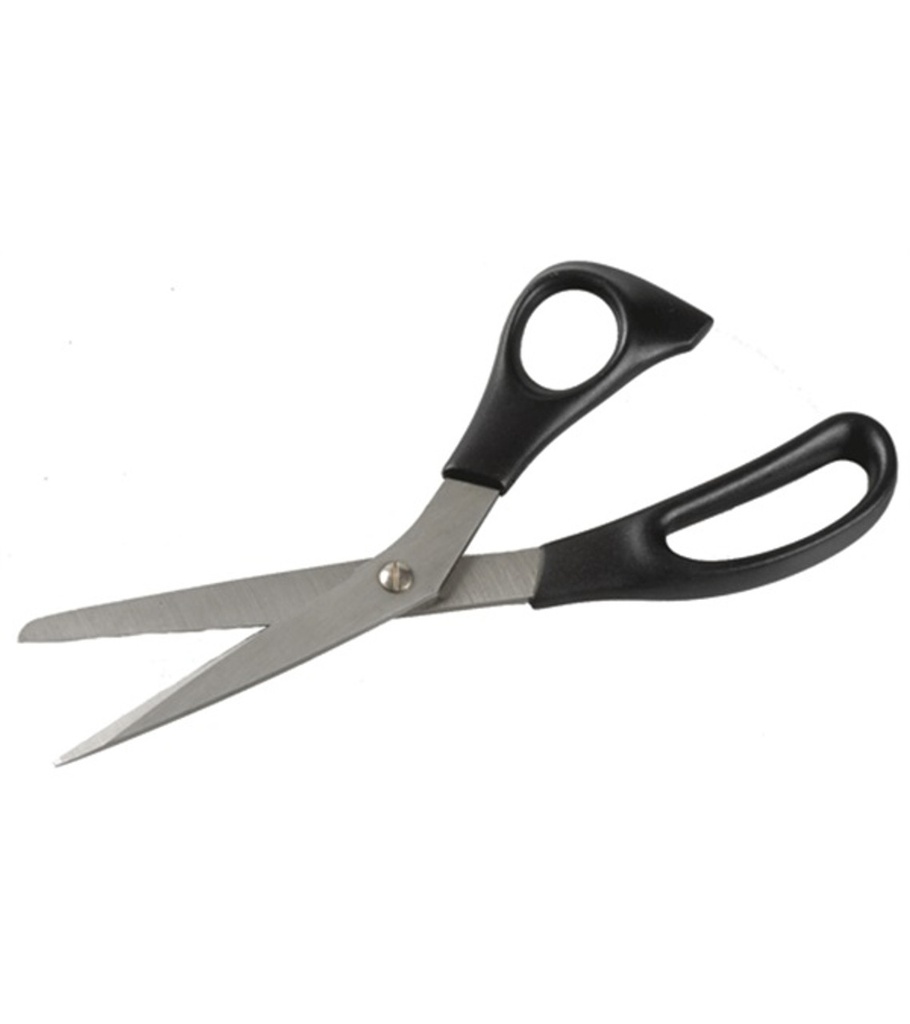Tijeras de 8 1/2" Con Agarrador Negro