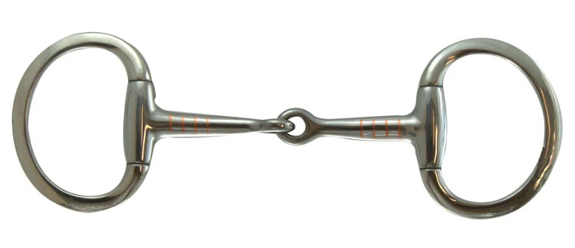 Filete Eggbutt Articulado con Insertos de Cobre Talla 5"