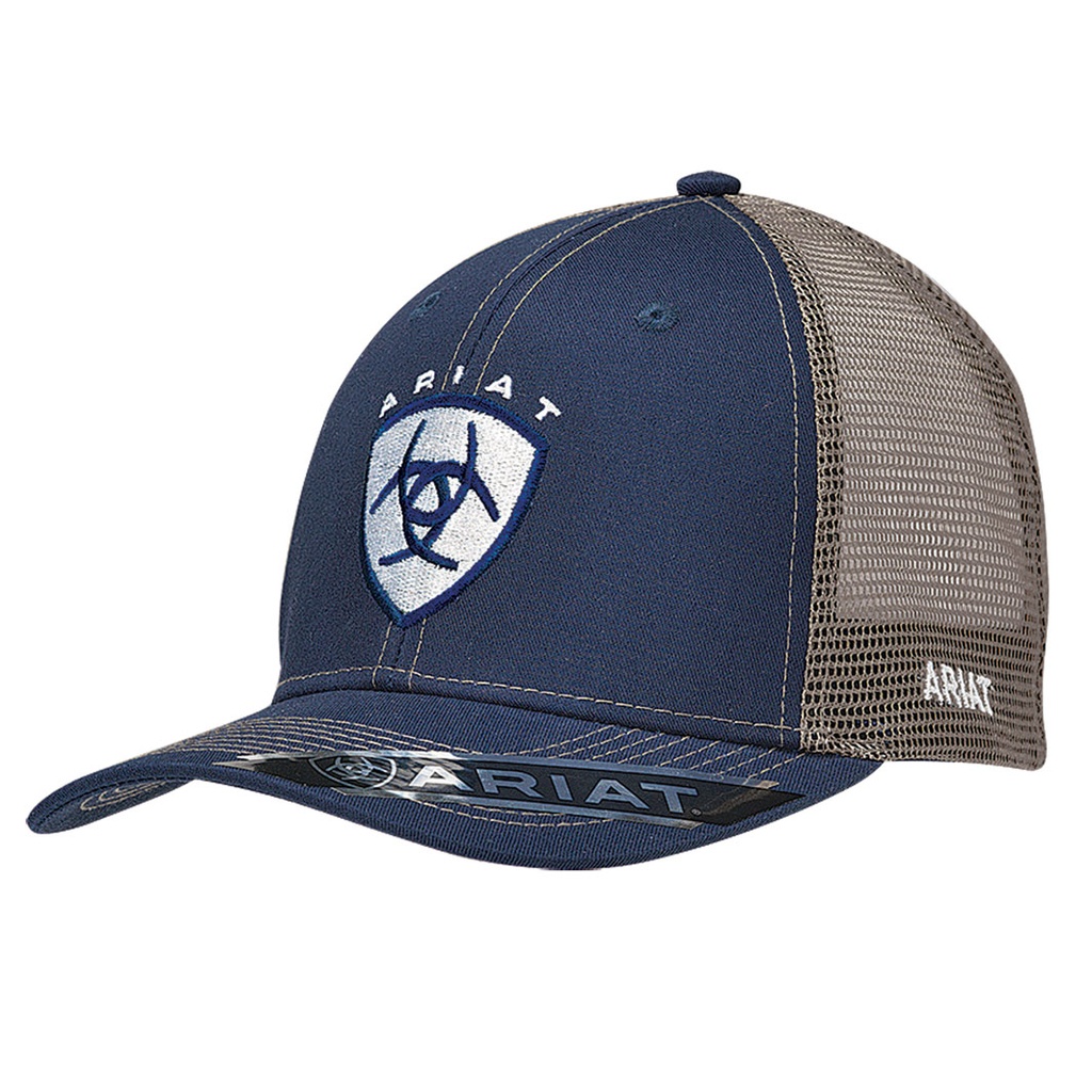 Gorra Ariat Color Azul Marino/Blanco/Beige