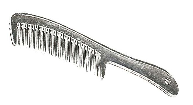 Peine de Aluminio Con Agarrador