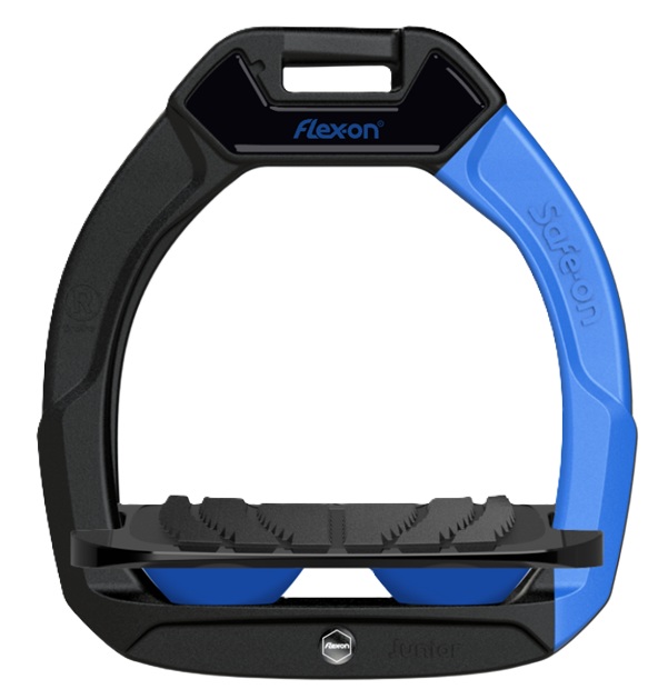 Estribos Flex-On Modelo Safe-On Con Plantilla Inclinada Para Niños