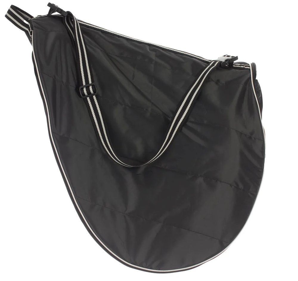 Maletín Para Transportar Monturas Equinavia Darby Color Negro/Plata