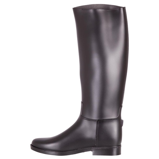 Bota de Hule Para Equitación Color Negro Con Forro de Tricote