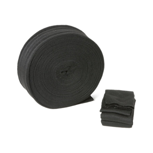 Protector Tubular Para Patas de Caballo Horsesox Rollo de 3"x10yds Color Negro