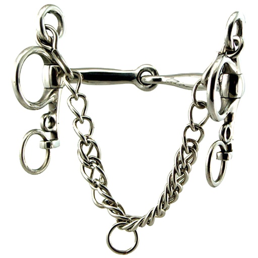 [237039] Freno Pelham Tom Thumb Talla 5" Con Patas de 4"