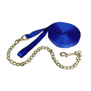 [32 EC BK] Loncha de Nailón de 30´Con Cadena Color Negro