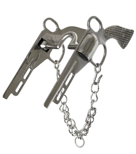 [806-5] Freno Correction Talla 5" Con Patas en Forma de Revolver de 9.5"