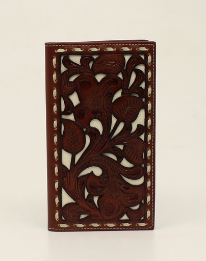 [N5410108] Billetera Nocona Rodeo Larga Color Café