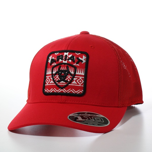 [A300064504] Gorra Ariat Flex Fit 110 Snap Back Southwest Color Rojo