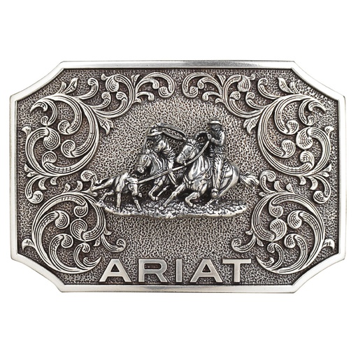 [A37011] Hebilla Ariat Team Roper Borde Suave