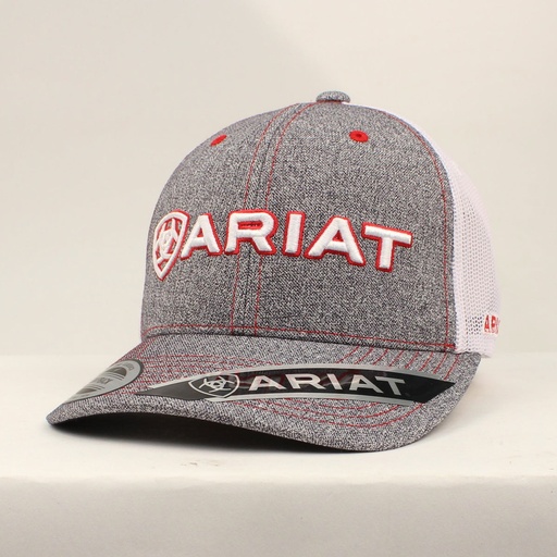 [A300000806] Gorra Para Hombre Con Logo Bordado Signature Color Heather Red White Grey