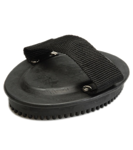 [10288] Almohaza de Hule Con Agarrador de Tela Color Negro