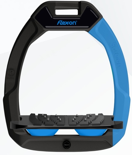 Estribos Flex-On Modelo Safe-On Con Plantilla Inclinada Ultra Grip 