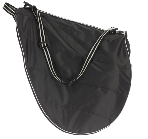 [E44003-BL/SI] Maletín Para Transportar Monturas Equinavia Darby Color Negro/Plata