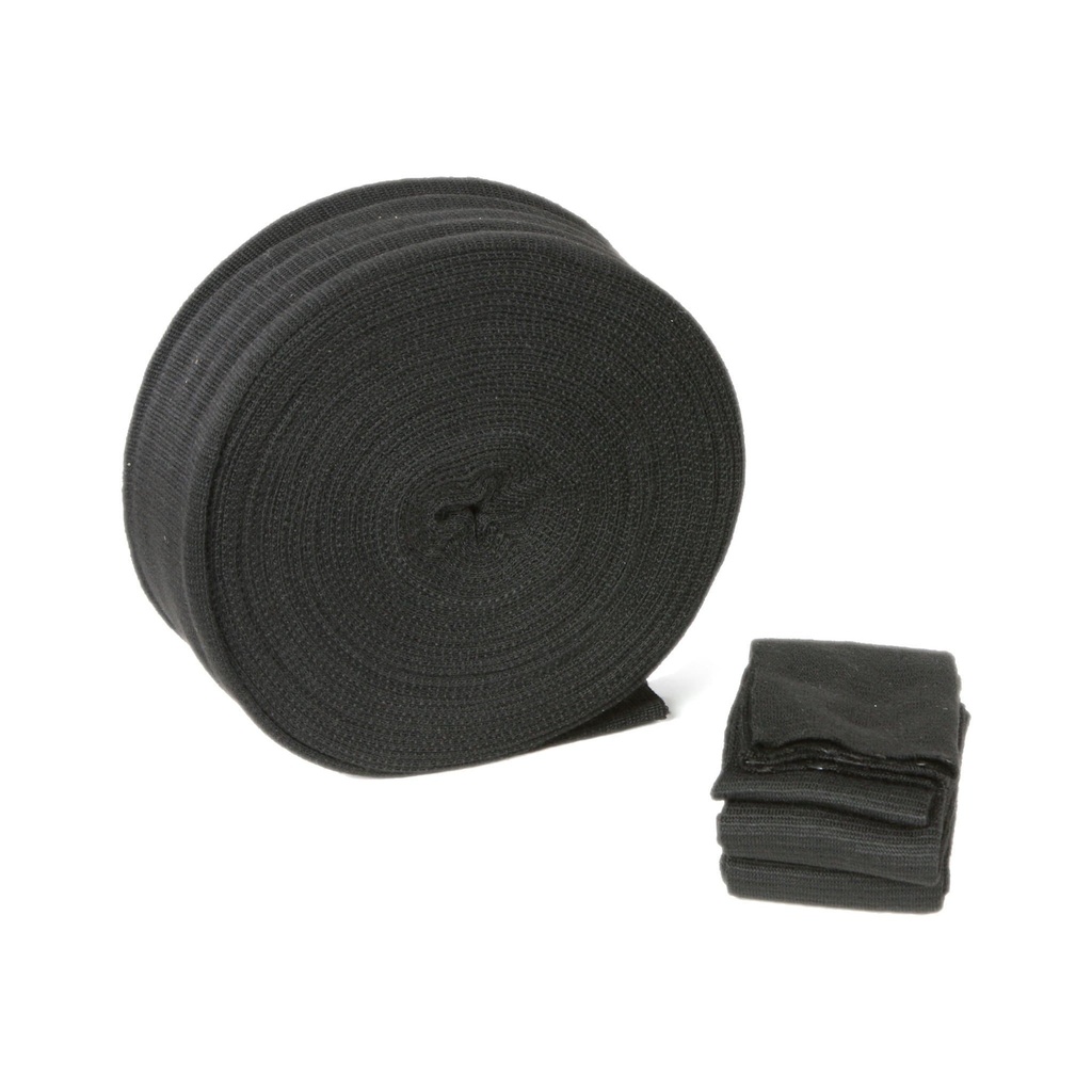 Protector Tubular Para Patas de Caballo Horsesox Rollo de 3"x10yds Color Negro