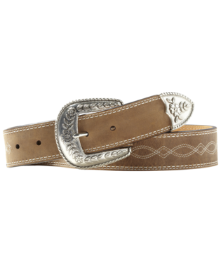 Cincho Ariat Diamond Ogee Con Adornos Plateados