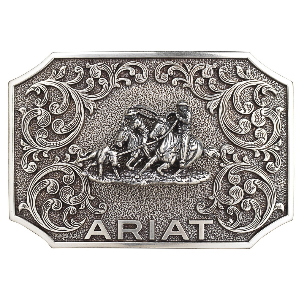 Hebilla Ariat Team Roper Borde Suave