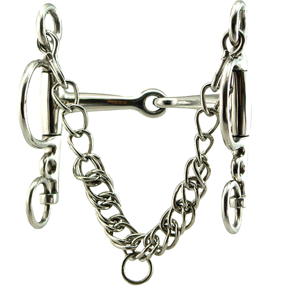 Freno Pelham Articulado Talla 5" Con Patas de 5"