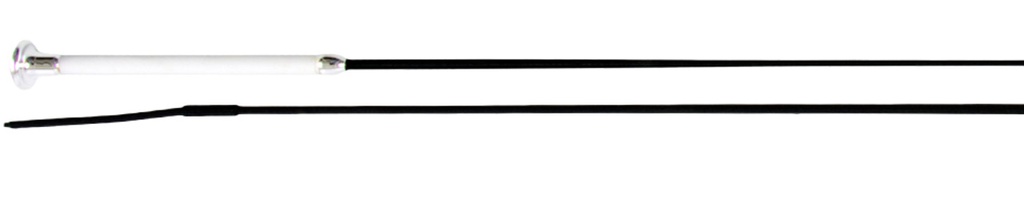 Fusta Para Adiestramiento Mango Blanco 42"