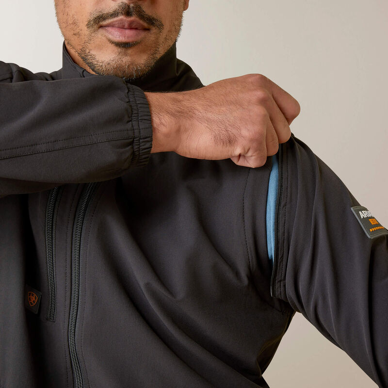 Chumpa Convertible Ariat Rebar Para Caballero Talla XL Color Negro