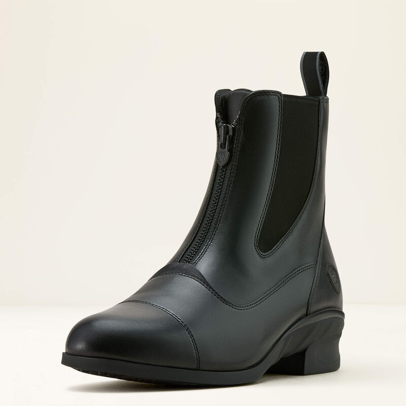 Botines Ariat Heritage con Zipper Frontal Para Caballero Color Negro