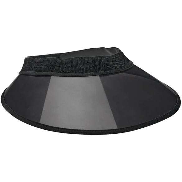 Visera EquiVisor® Sport Vue Semitransparente Para Casco Color Negro de 4.5"