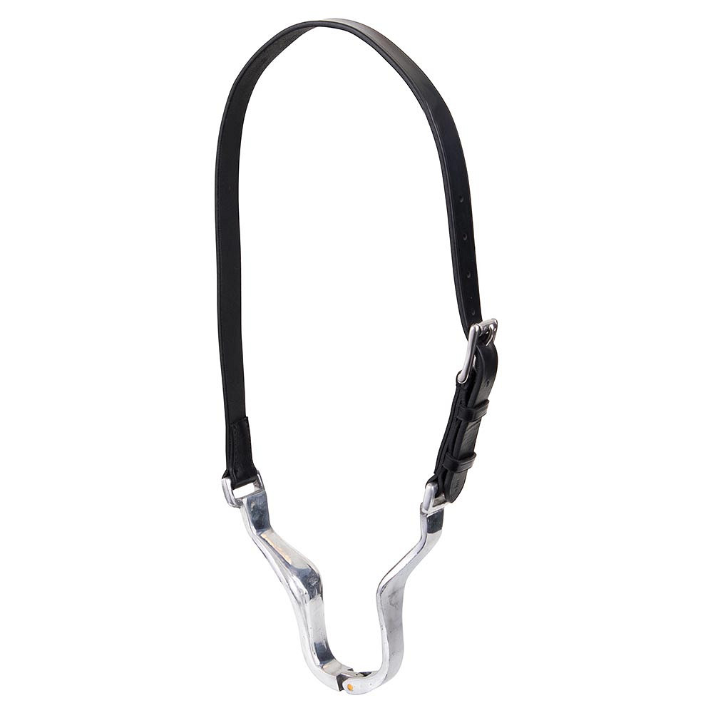 Collar Anti Traga Aire de Cuero y Aluminio