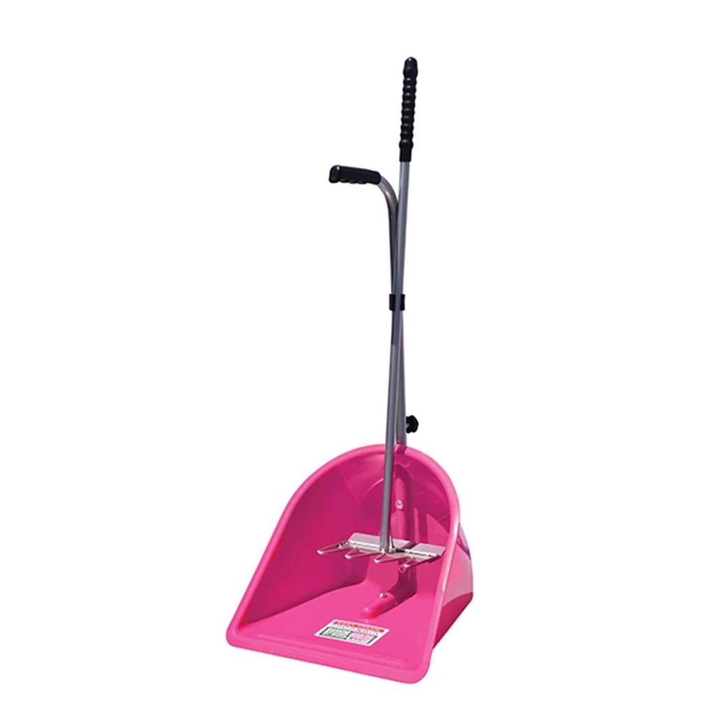 Rastrillo y Pala Color Rosado Para Recoger Estiércol 