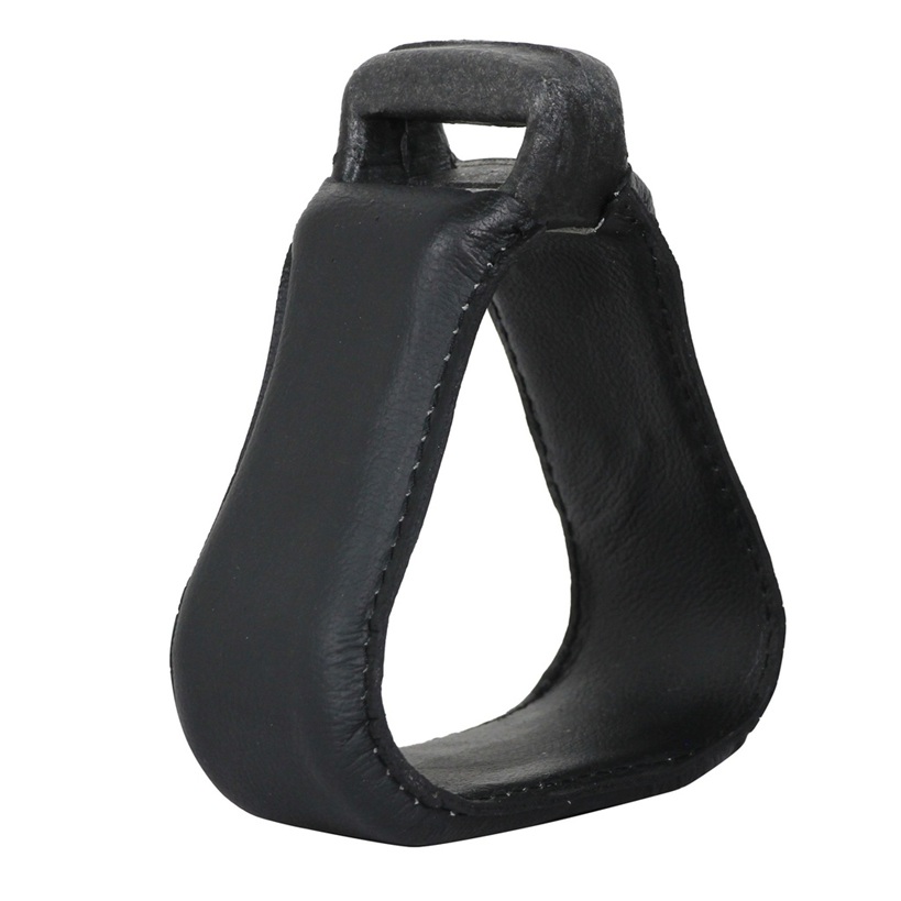 Estribo Mesacé Color Negro Forrado en Cuero