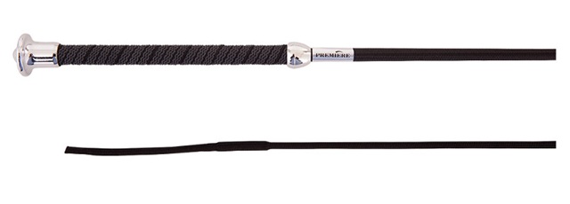 Fusta Para Adiestramiento Premiere Gemini Color Negro de 130 cm