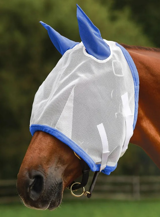 Máscara Anti Moscas Schneiders Dura-Mesh Con Cubre Orejas