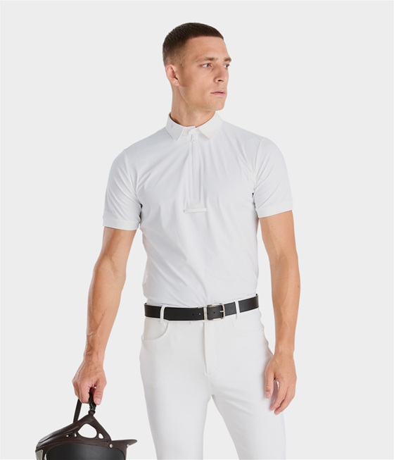 Camisa Horse Pilot Aeris Manga Corta Para Caballero 