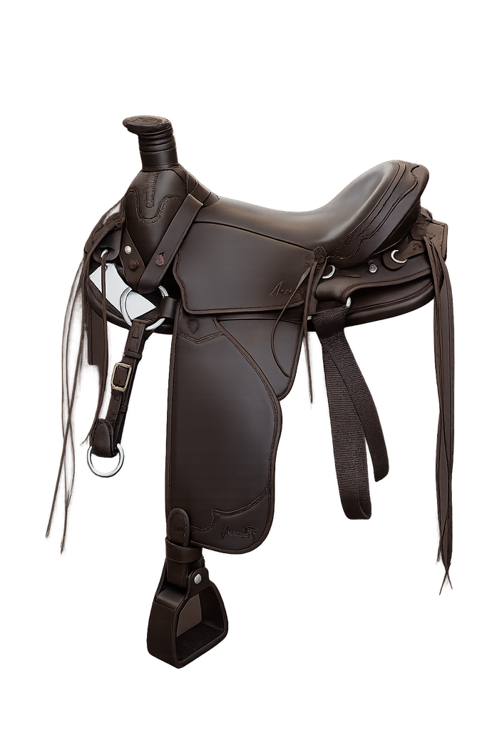 Montura Mesacé Ponderosa Equipada Con Cincha y Pechera.