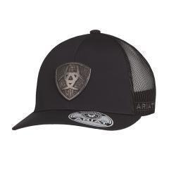Gorra Ariat Para Hombre Ariat Metal Shield Color Negro
