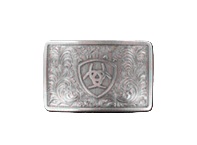 Hebilla Ariat Antique Silver Rectangle