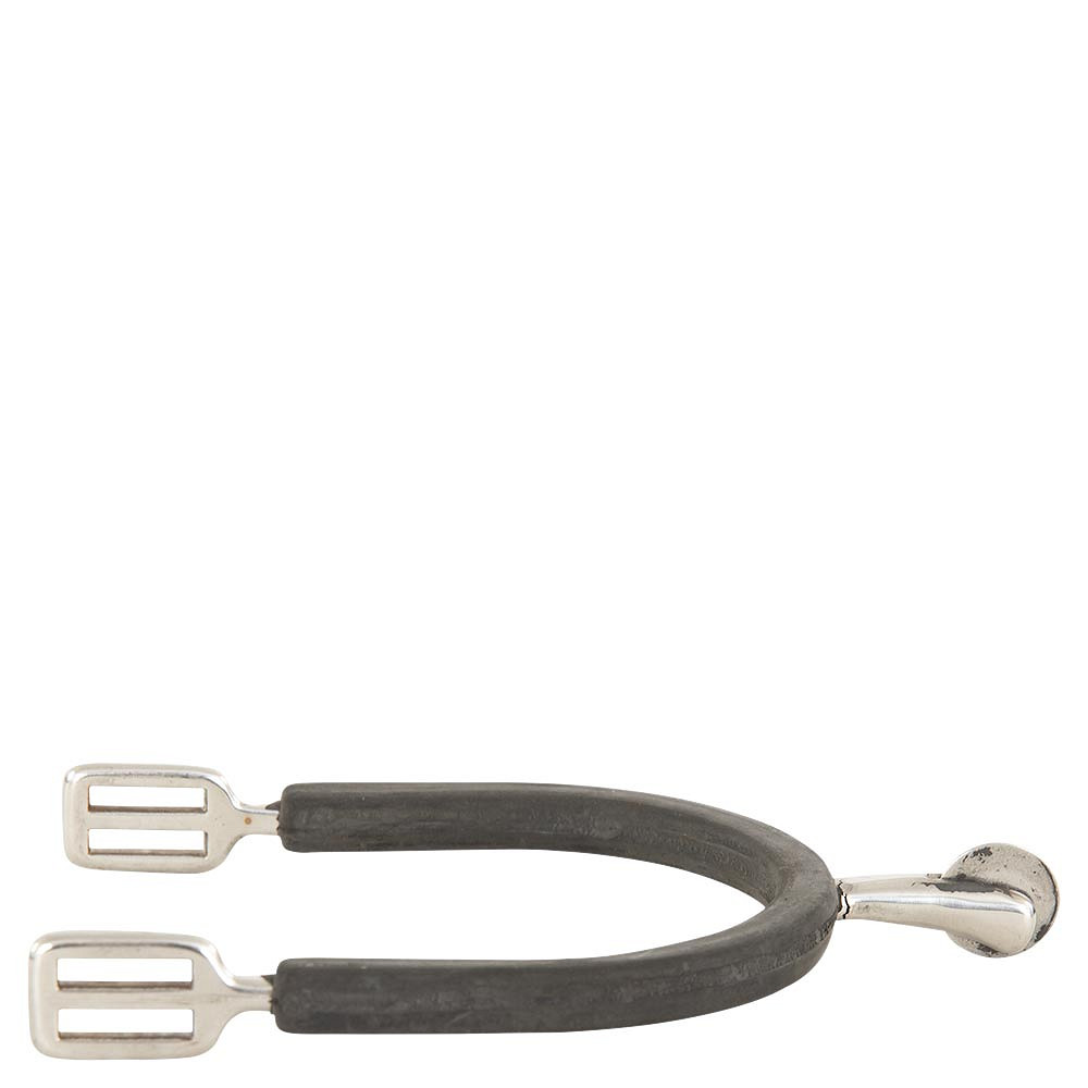 Acicate BR Epsom de Acero Inoxidable con Moneda Pequeña Forrado de Hule Para Caballero de 25mm