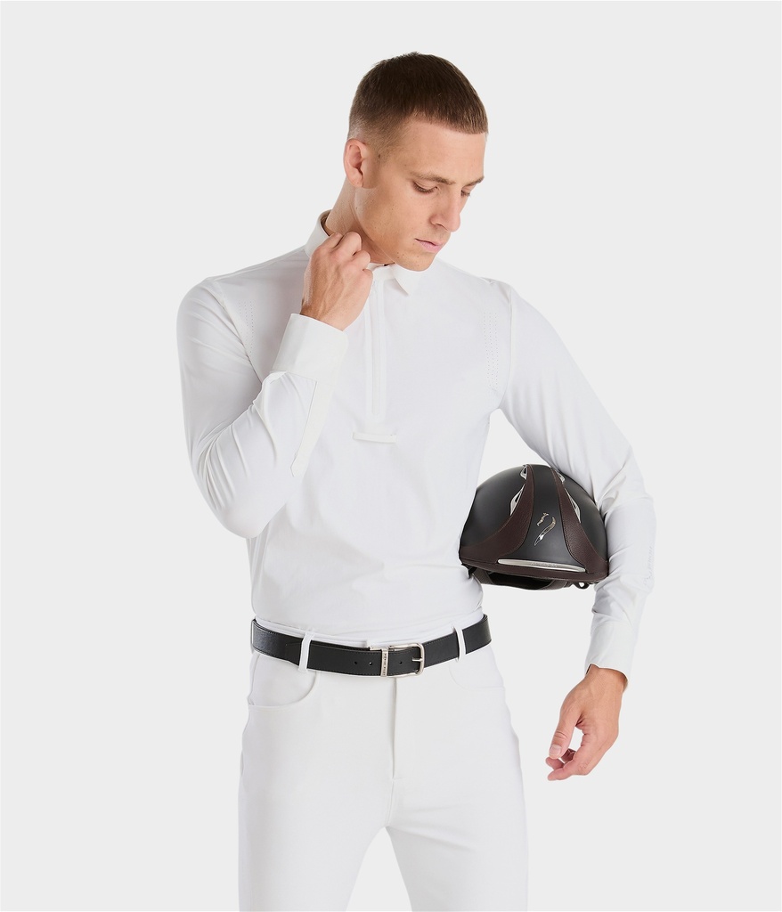 Camisa Horse Pilot Aeris Manga Larga Para Caballero