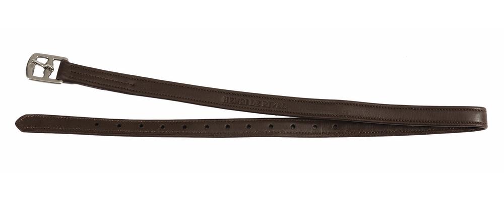 Estriberas Henri de Rivel Leadline de 36" Color Café