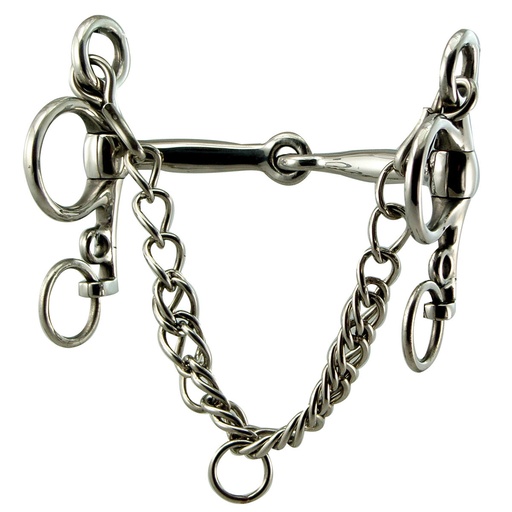 [210857] Freno Pelham Articulado Talla 5.5" con Patas de 4"