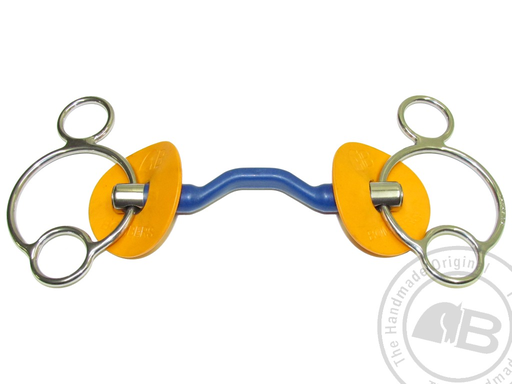 [B2R00BB0013509] Elevador 2 1/2 Ring Bomber Blue Talla 135 B16/09