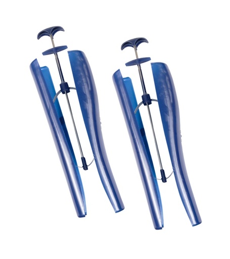 [1464] Horma Plástica Para Botas Color Azul