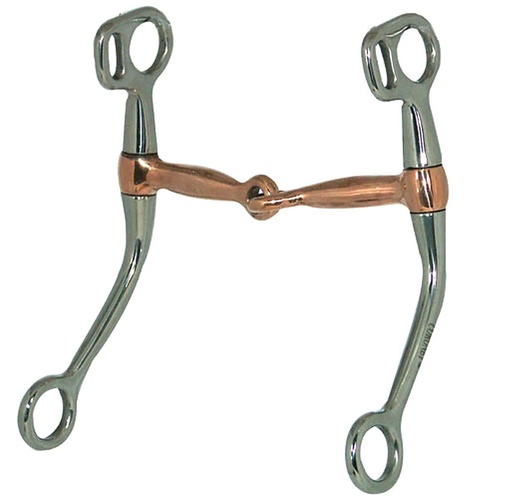 [260009] Freno Colt Training Articulado con Bocado de Cobre Talla 4 3/4"